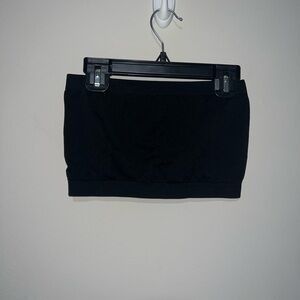 Black Tube Top Black tube top bando cropped size small